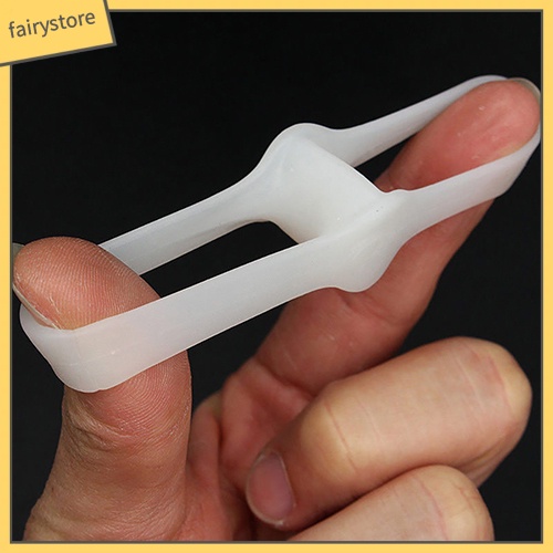 2 dụng cụ tách ngón chân chỉnh hình bằng silicon mềm