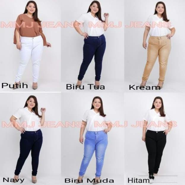 Quần Jean Nữ jumbo Eo Cao Tiết Kiệm size 33-38 3660