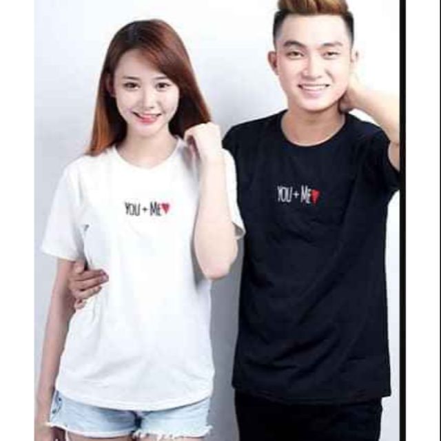 💥SALE💥 Áo đôi siêu dễ thương, chất cotton 4 chiều loại 1, mịn và thoáng mát, đủ size và màu,