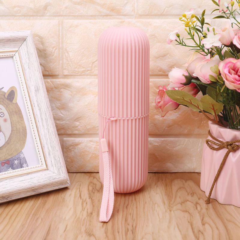 Hộp Đựng Bàn Chải &amp; Kem Đánh Răng Chống Trượt Chống Vi Khuẩn Nhỏ Gọn Tiện Lợi Dành Cho Cặp Đôi