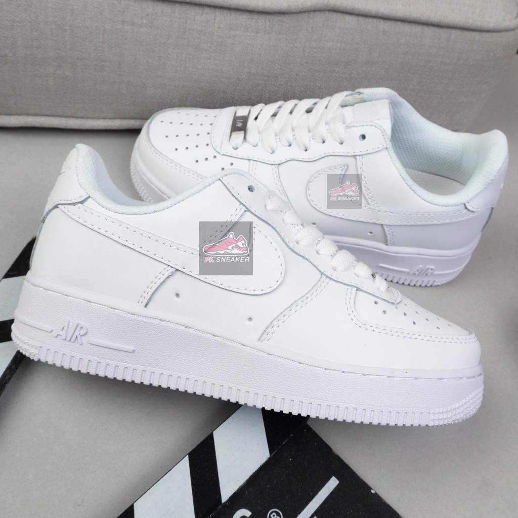 Giày Sneaker AF1 trắng, Air force 1 chuẩn sc trung full bill tặng box bảo vệ