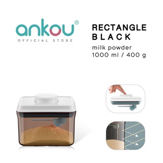 Hộp đựng sữa bột hình chữ nhật tiện lợi 1000Ml