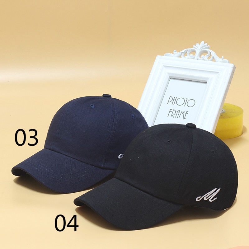 Mũ Lưỡi Trai LINJW Cotton Phong Cách Hàn Quốc