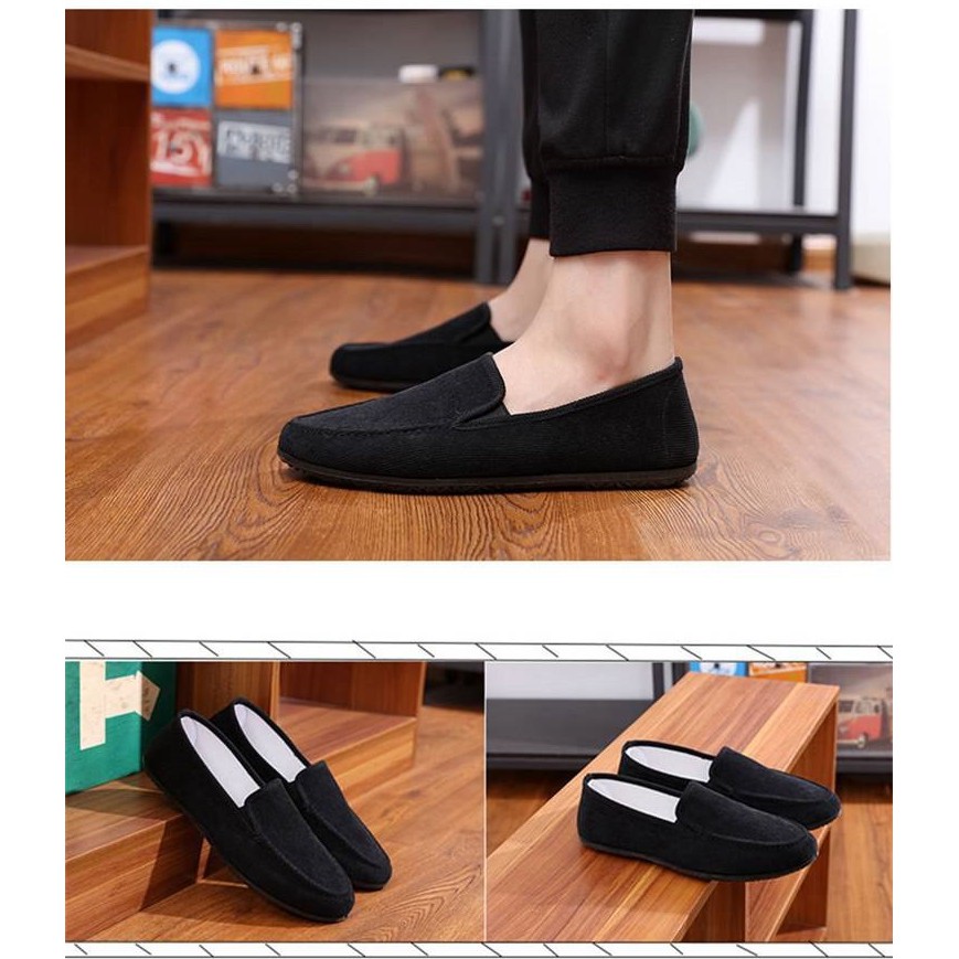 Giày Lười Nam | Giày Vải Hàn Quốc | Size 38 - 45 | BigBuy360 - bigbuy360.vn