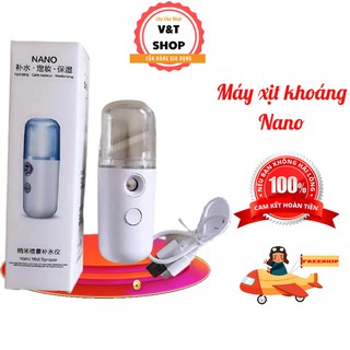 Máy phun sương mini cầm tay, máy xịt khoáng cầm tay giữ ẩm cho da