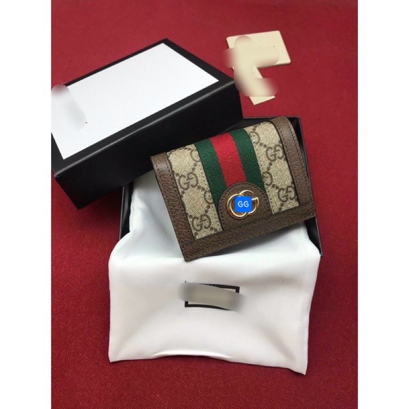 Ví GÙCCII mini qc cao cấp full hộp, ví ngắn cầm tay thời trang