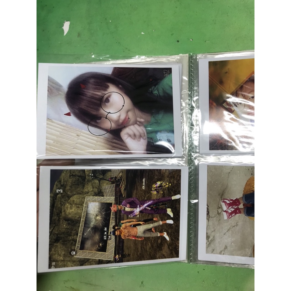 combo 50 cuốn album 6x9 dành để tặng khách, 1 cuốn bỏ được 80 ảnh,  ảnh bìa hình bông hoa nhiều thể loại khác nhau