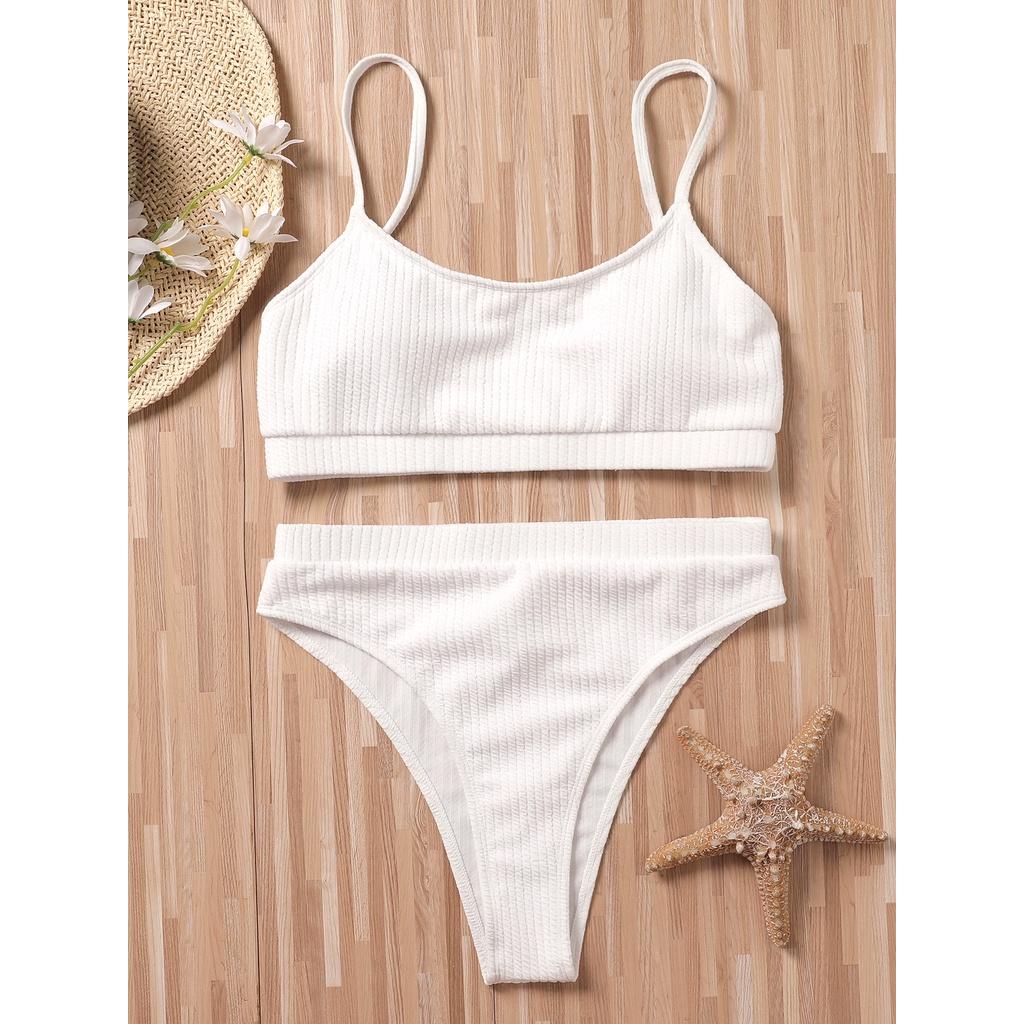 Bộ Đồ Bơi Bikini Màu Sắc Ngọt Ngào Lưng Cao Có Đệm Ngực Cho Nữ Px76 | WebRaoVat - webraovat.net.vn