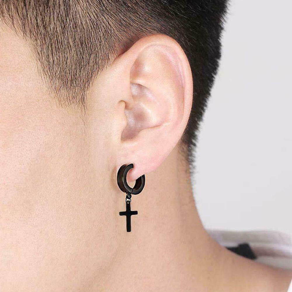 Khuyên Tai Hình Hoa Hồng Chất Liệu Thép Không Gỉ