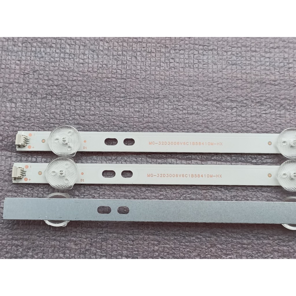 BỘ LED TIVI A SANZO 32S610 32ES900 32T650 MỚI 100% HÀNG ZIN HÃNG BỘ 3 THANH 6 BÓNG 6V MD-32D3006V6C1B58410M-HX JH