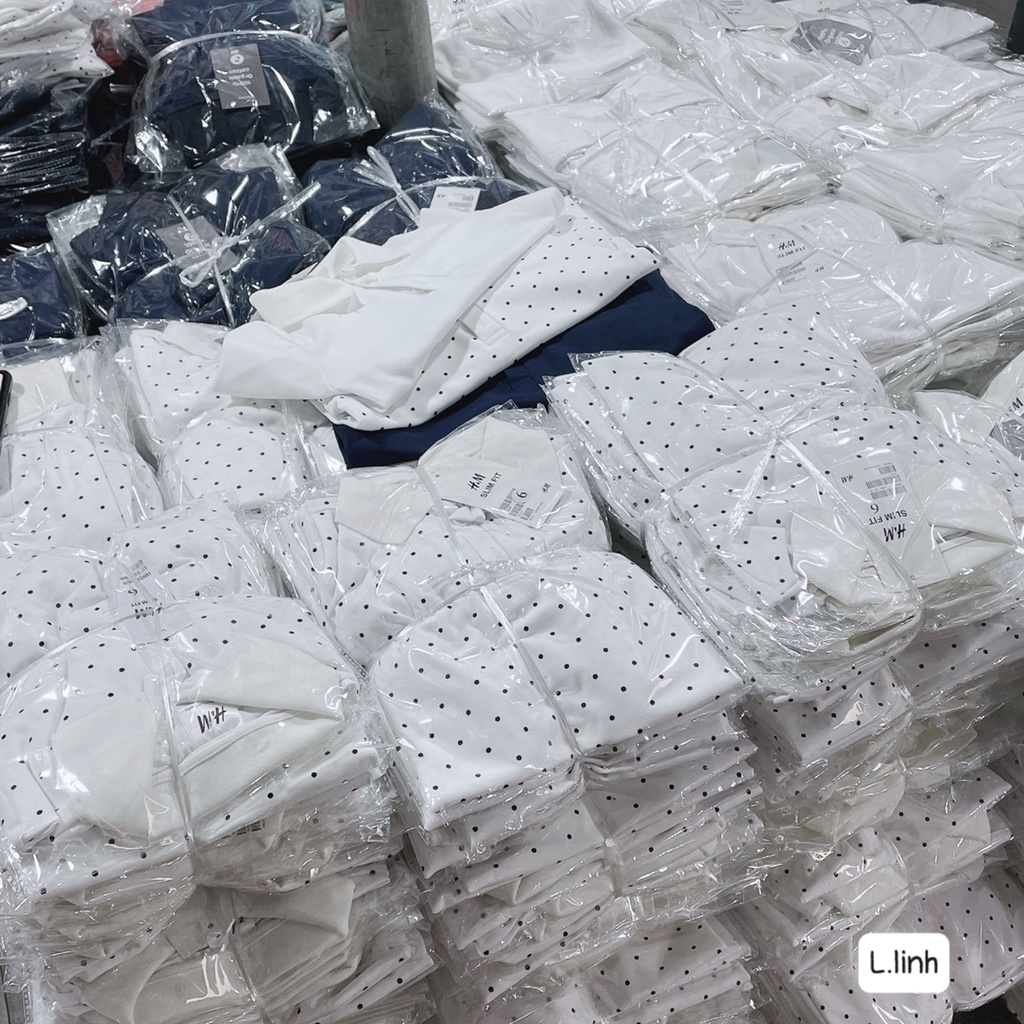 [Mã 153FASHIONSALE1 giảm 10K đơn 50K] SET 3 ÁO POLO CỘC (TRẮNG/THAN/CHẤM BI) CHO BÉ