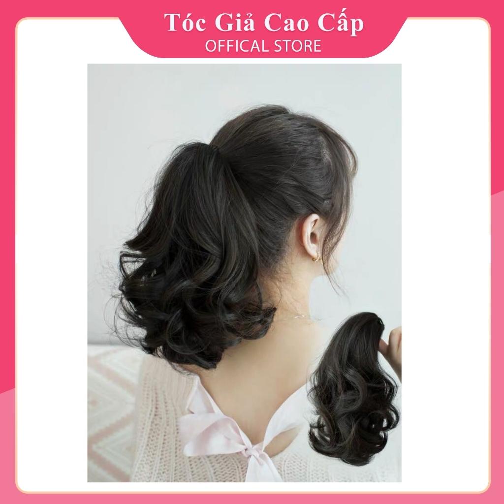 Tóc giả ngoặm xoăn dợn ngắn, mã m036