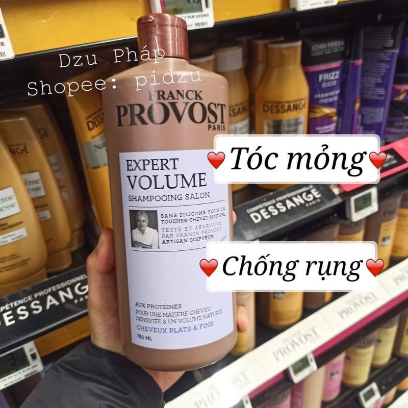 Dầu gội chai tím Volume Provost 500ml
