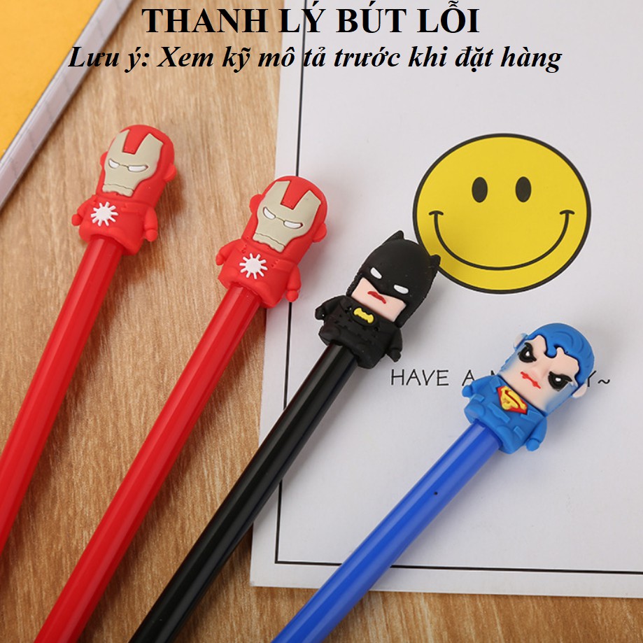 [1.300đ/C] Set 5 Bút Siêu Nhân 3 Màu (Hàng Lỗi)