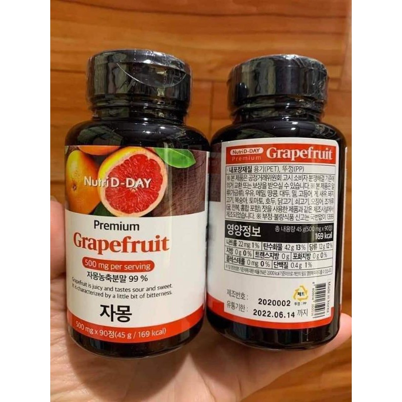 Viên bưởi giảm cân cô đặc Nutri dday | BigBuy360 - bigbuy360.vn