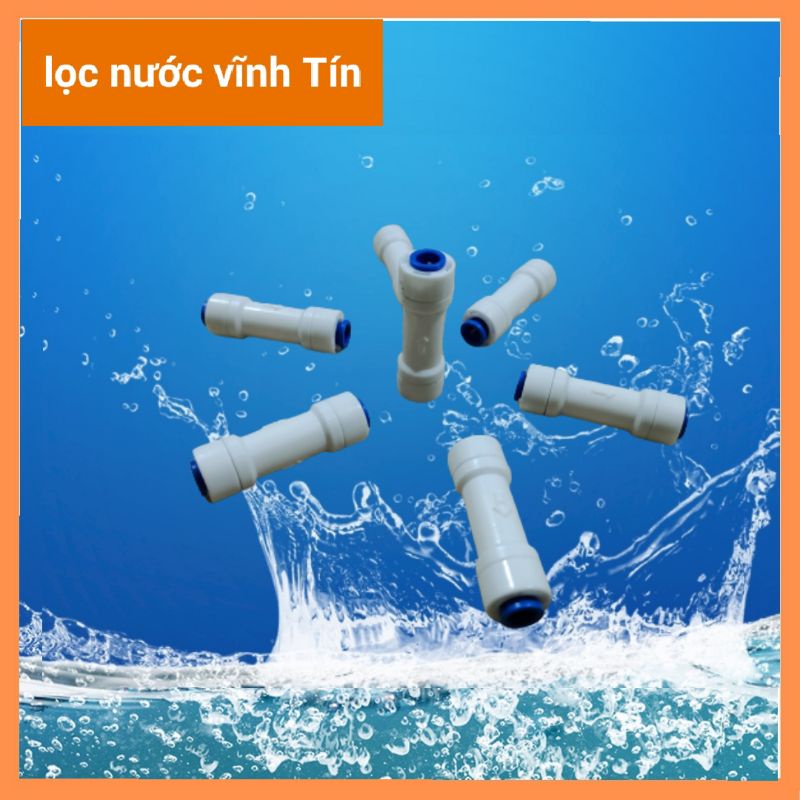 van 1 chiều thẳng nối nhanh 2 đầu phi 6