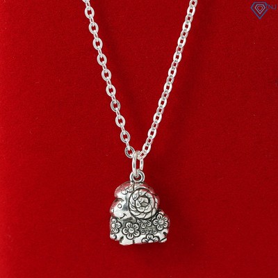 Dây chuyền bạc cho bé trai, bé gái tuổi mùi hình con dê DCN0363 - Trang Sức TNJ