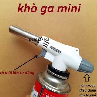 Khò lửa bình gas thế hệ mới kiểu 2 cam