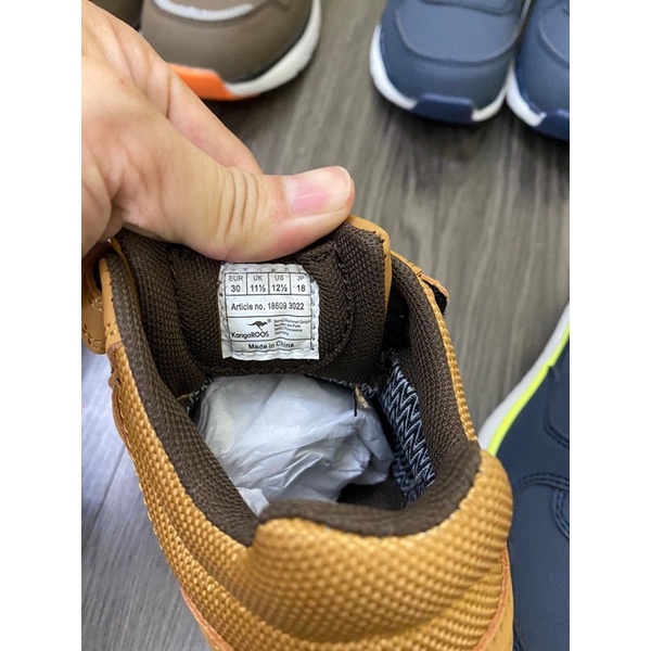 Giầy cao cổ bé trai, Kangaroo, dư xịn