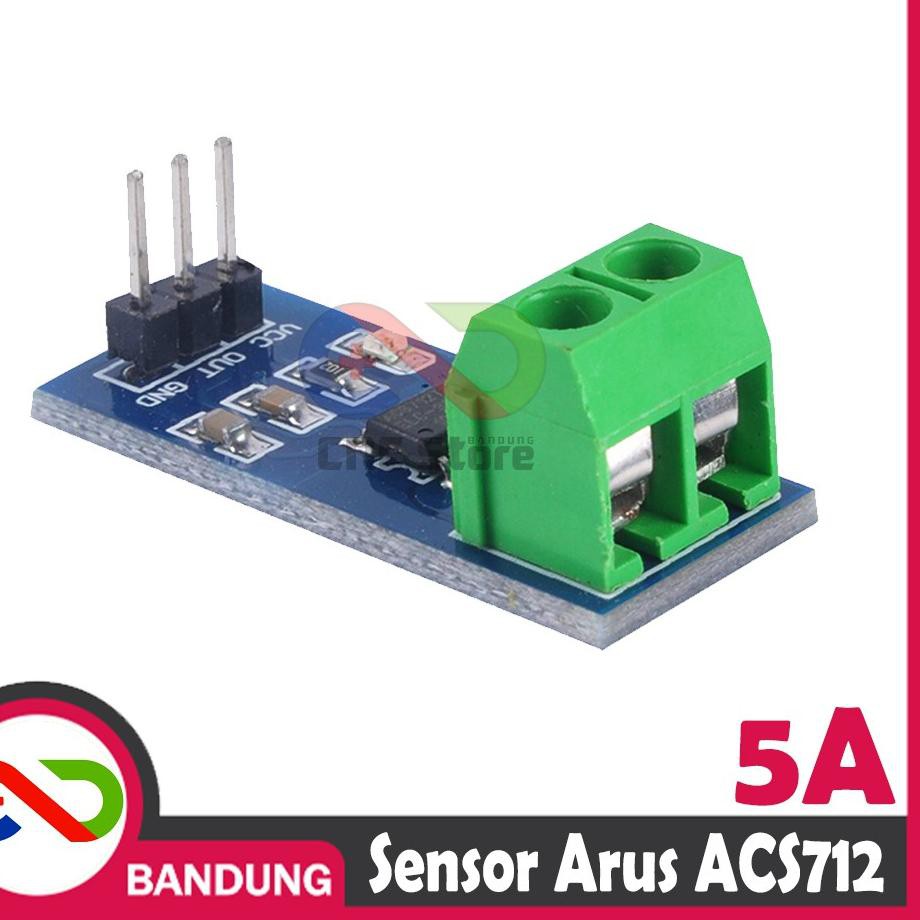 Mô Đun Cảm Biến Dòng Điện 5.5 Brand Acs712 5a Cho Arduino Uno Nano Mega