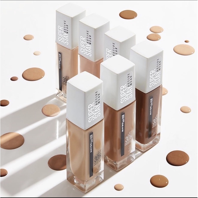 [ BẢN US/MADE IN US - MẪU MỚI 30H] Kem nền Maybelline Super Stay Full Coverage Liquid Foundation