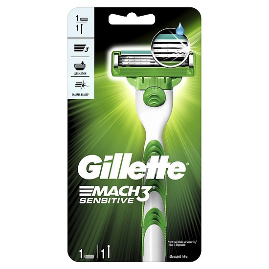 Dao Cạo Gillette Mach3 Sensitive