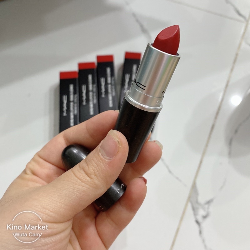 Son thỏi lì MAC chính hãng Ruby Woo 707 - Hàng Usa