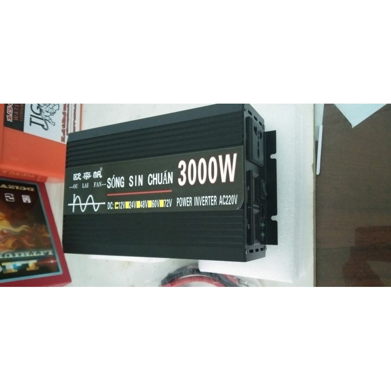 KICH ĐIỆN INVERTER 12V 3000W SIN CHUẨN - 12V 3000W SÓNG SIN CHUẨN