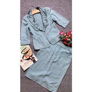 Thanh lý bộ đồ vest công sở cổ bèo
