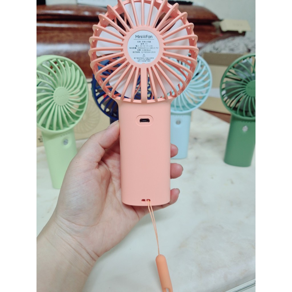 Quạt cầm tay Yoobao F03 3000mAh bảo hành 1 tháng đổi mới | BigBuy360 - bigbuy360.vn