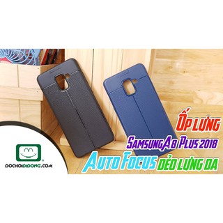 Ốp Lưng Dẻo Auto Forcus Dành Cho Samsung Galaxy A8 Plus