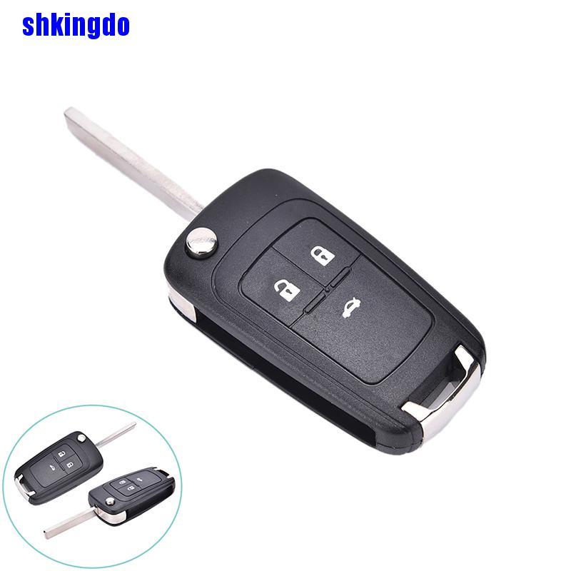 Vỏ Chìa Khóa Điều Khiển Từ Xa 3 Nút Bấm Cho Xe Chevrolet Cruze