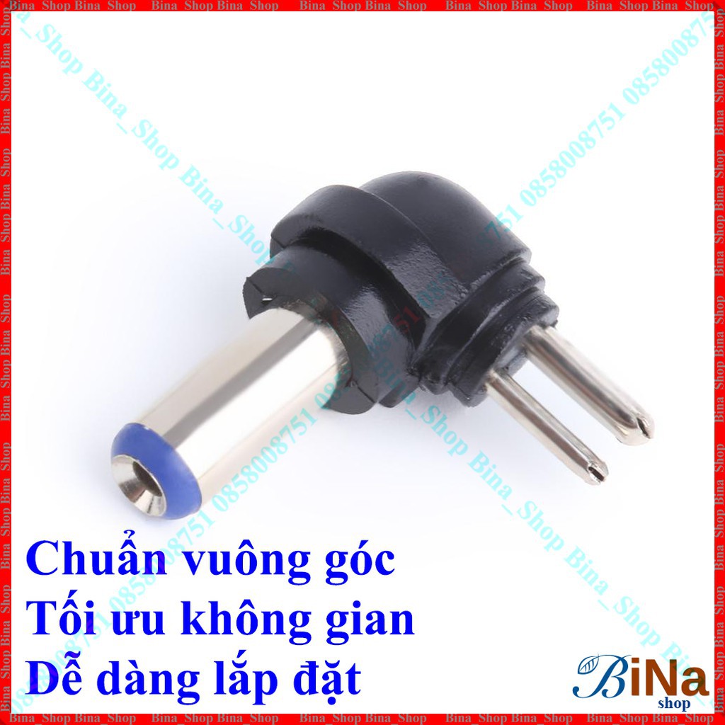 Bộ 8 đầu chuyển đổi jack DC từ đầu 2 pin