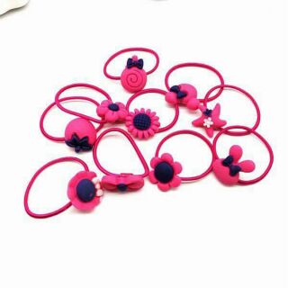 Set 50 dây buộc tóc cho bé