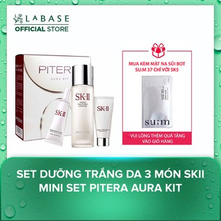 Set Dưỡng Trắng Da 3 Món SKII Mini Set PITERA AURA KIT