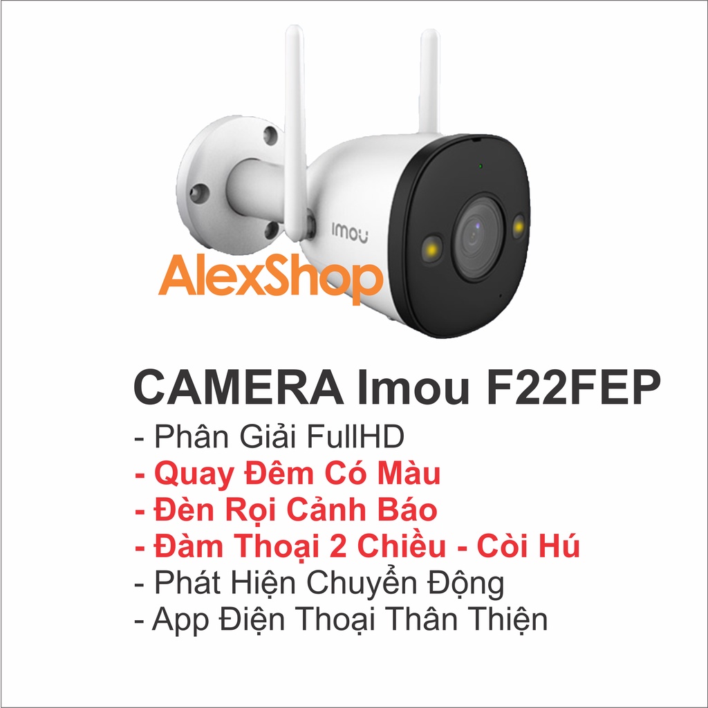 [64Gb] Combo 2 Camera Imou A22 và 1 F22 FullHD Trong Nhà Ngoài Trời - Quà Tặng Hấp Dẫn