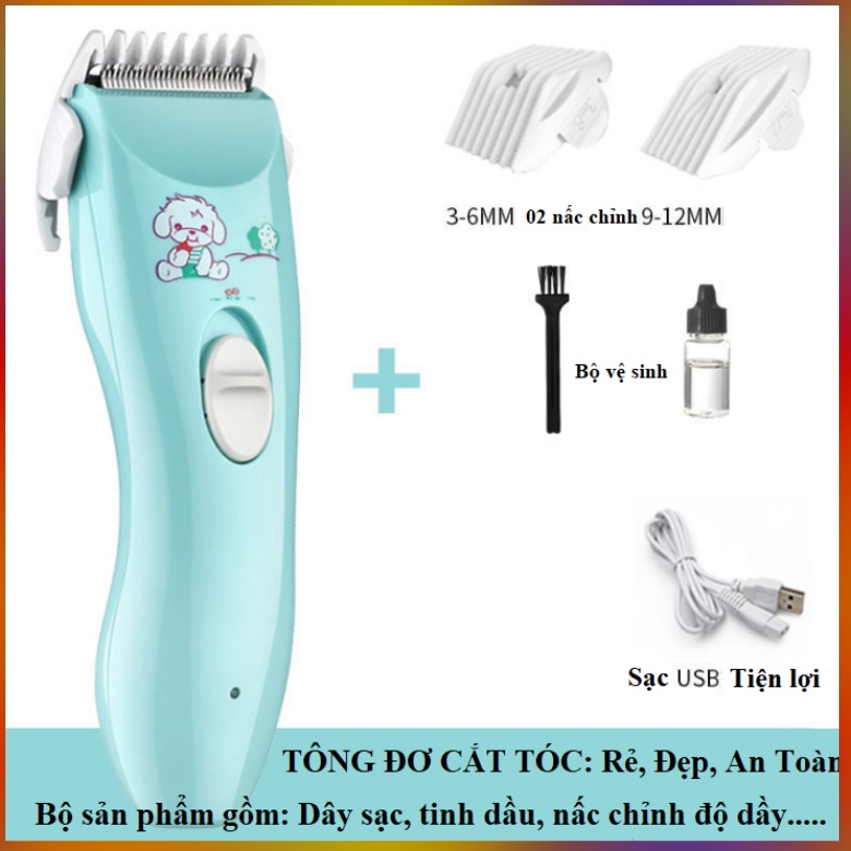 Tông Đơ Cắt Tóc TOIR Máy Êm, Khỏe, Dễ Dàng Sử Dụng Cho Tre Em