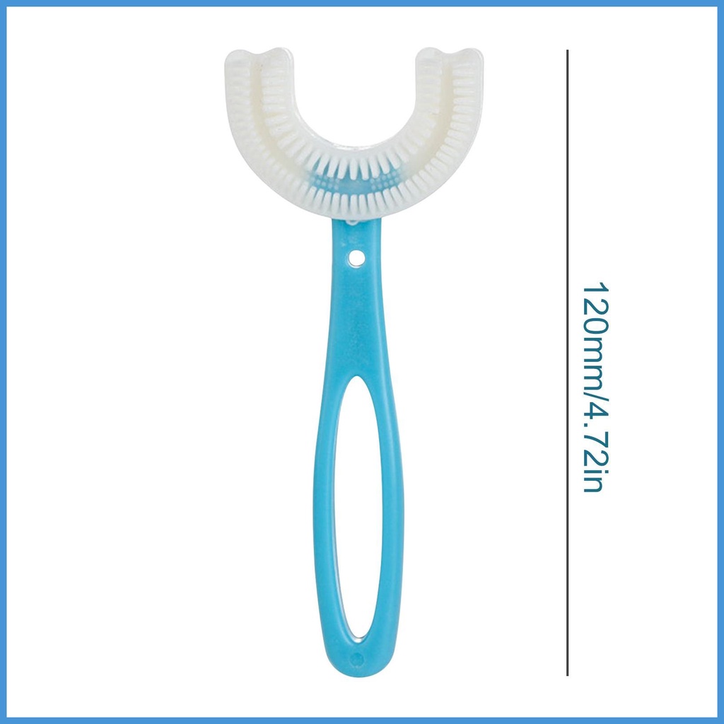 Bàn Chải Đánh Răng Hình Chữ U Cho Bé Từ 2 Đến 4 5 Đến 12 360 Độ
