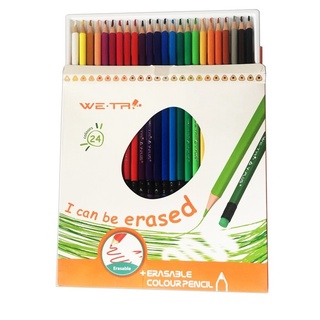 Bút chì màu gỗ tẩy được yplus+ - 12|24 màu