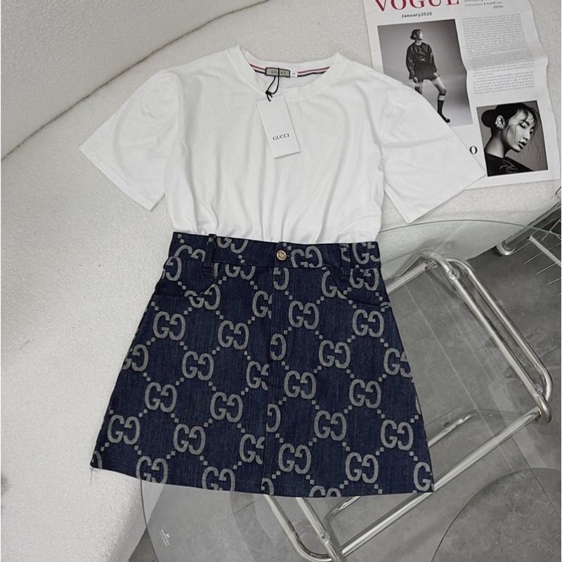 CHÂN VÁY JEAN CHỮ BIGSIZE