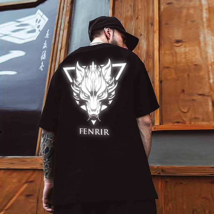 Áo Thun Phản Quang Tay Lỡ Nam Nữ Ferir