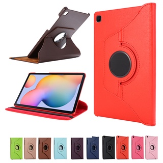 Ốp Máy Tính Bảng Da PU Có Đế Xoay 360 Độ Cho Samsung Galaxy Tab S6 Lite 10.4 SM-P610 SM-P615 P617 10.4 "