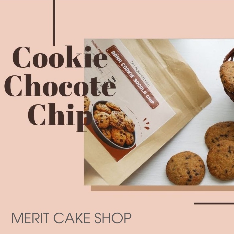 Combo bánh cookie socola chip (không kèm trứng và bơ)