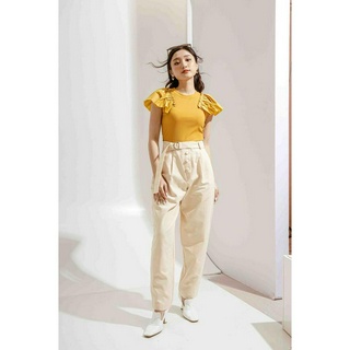 Áo thun phối tay cánh tiên
