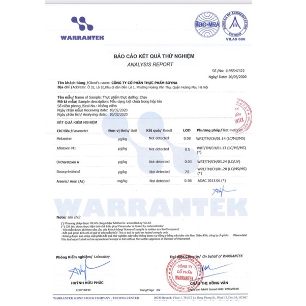 [CÔNG TY] SỮA HẠT THỰC DƯỠNG SOYNA - HỘP 400GR, 800GR