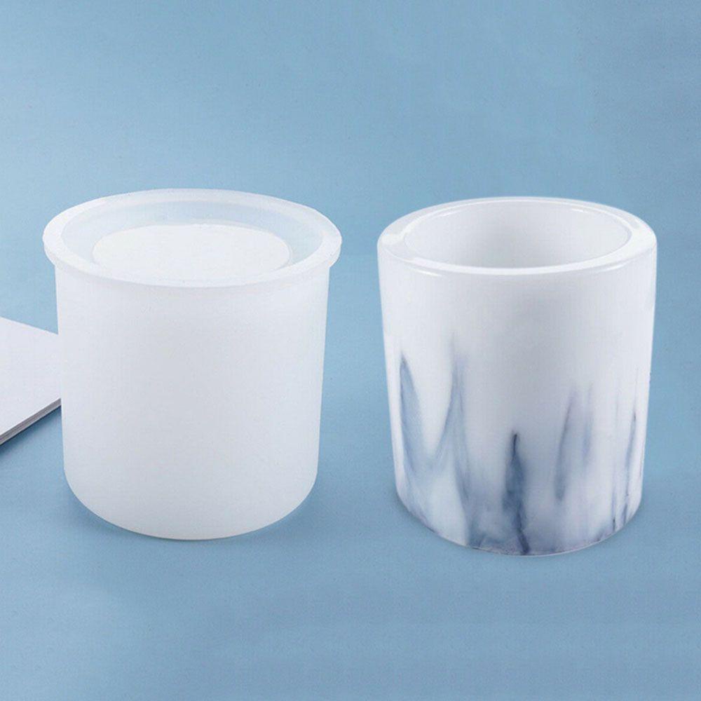 ELLSWORTH Khuôn Silicone Hình Trụ Làm Chậu Hoa DIY