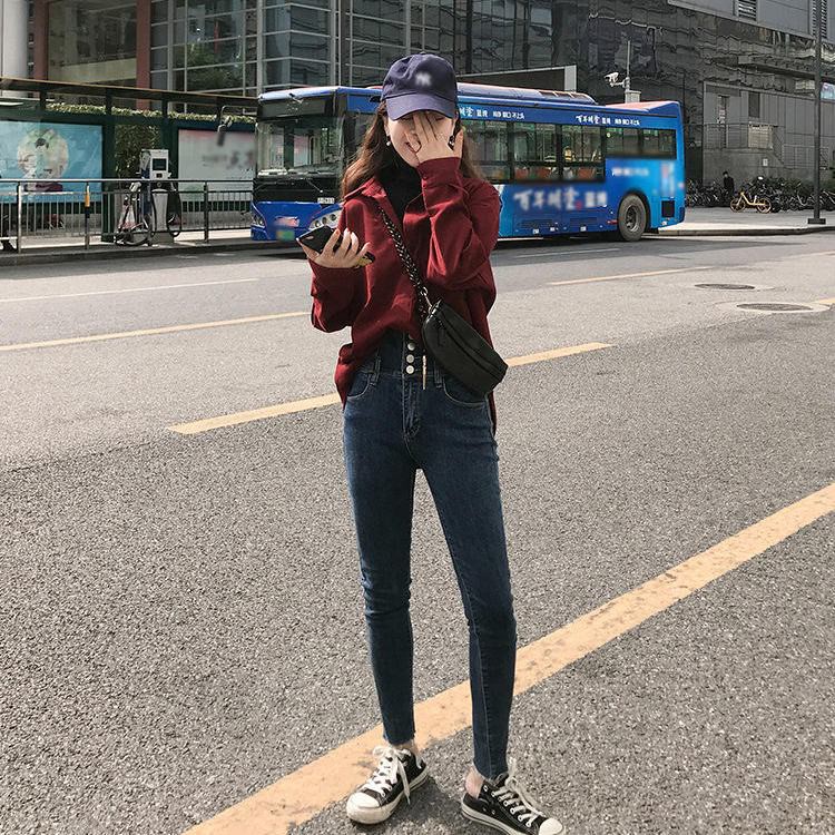 Áo Sơ Mi Nữ Dáng Rộng Retro Phong Cách Thời Trang Hong Kong