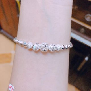 Lắc tay bạc ta bi phay mẹ và bé