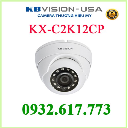 camera HDCVI 2K KBVISION KX-C2K12CP