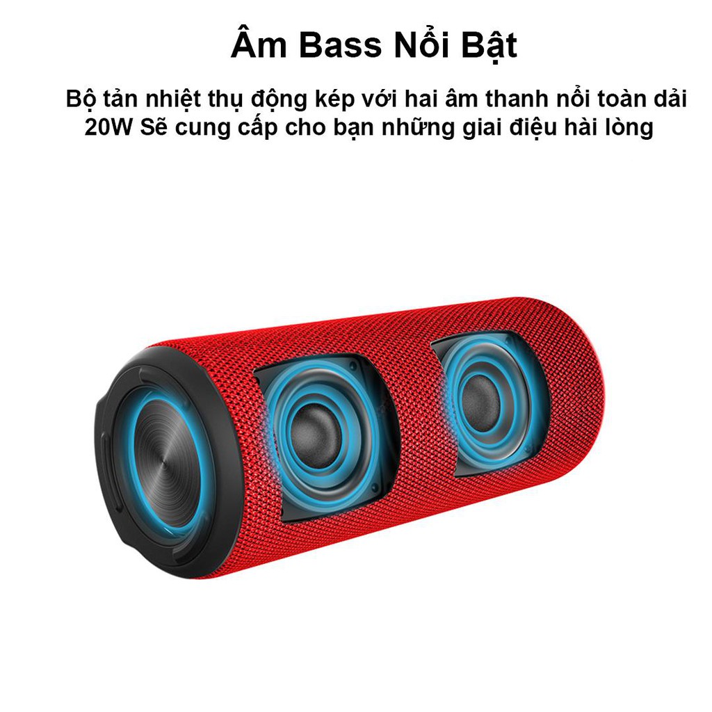 [Mã ELCE2T giảm 6% đơn 2500K] Loa Bluetooth Tronsmart Element T6 Plus Chống nước IPX7, kiêm sạc dự phòng | BigBuy360 - bigbuy360.vn